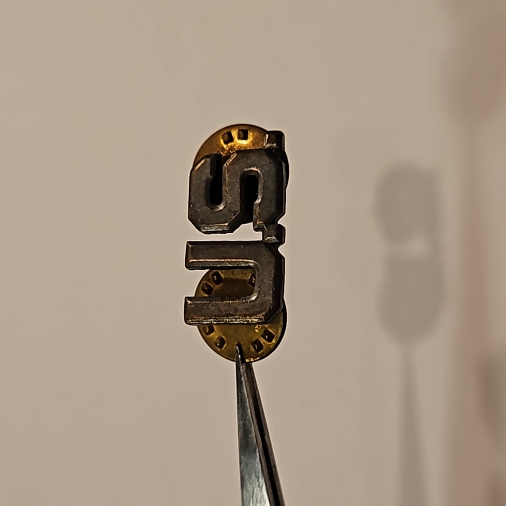 WWII Military U.S. Collar Pin